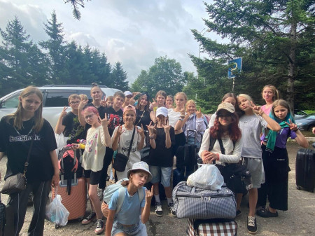 Заезд детей на 1 смену в ДОСЛ им. Горького